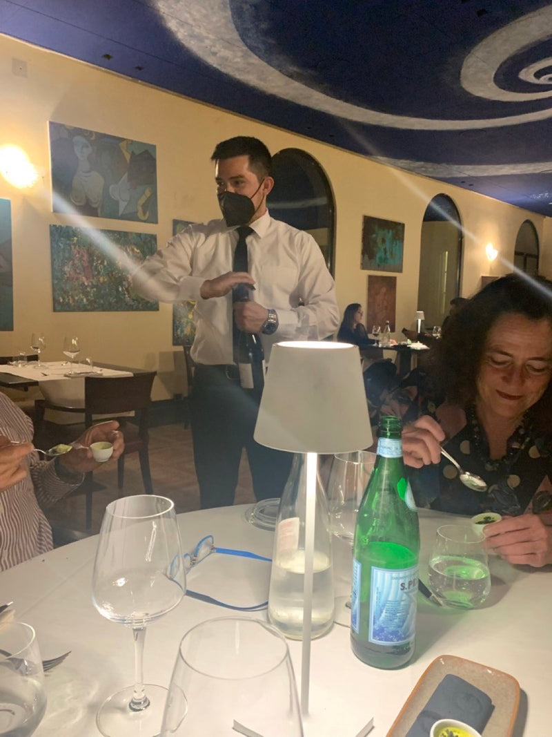 Dinner in Parma, May 2022