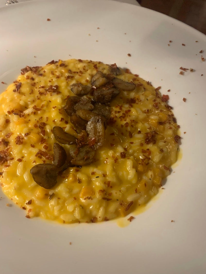 Risotto with porcini, Parma, May 2022