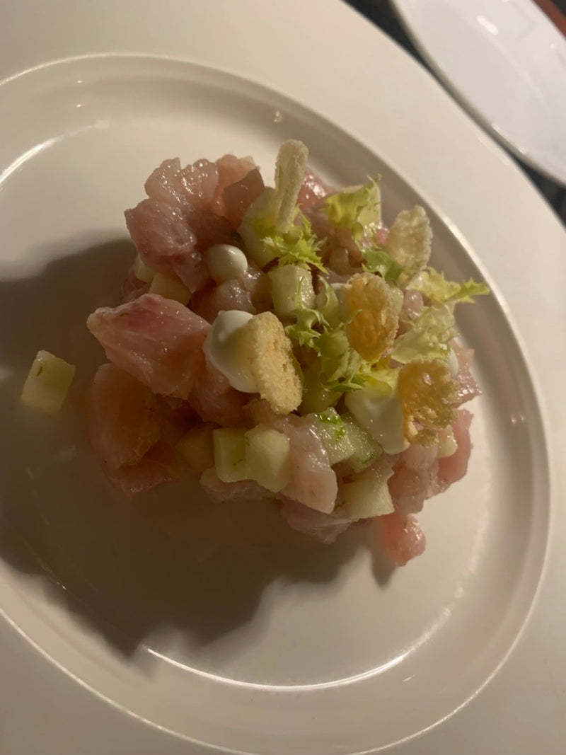 Prosciutto and burrata, Tuscany, May 2022