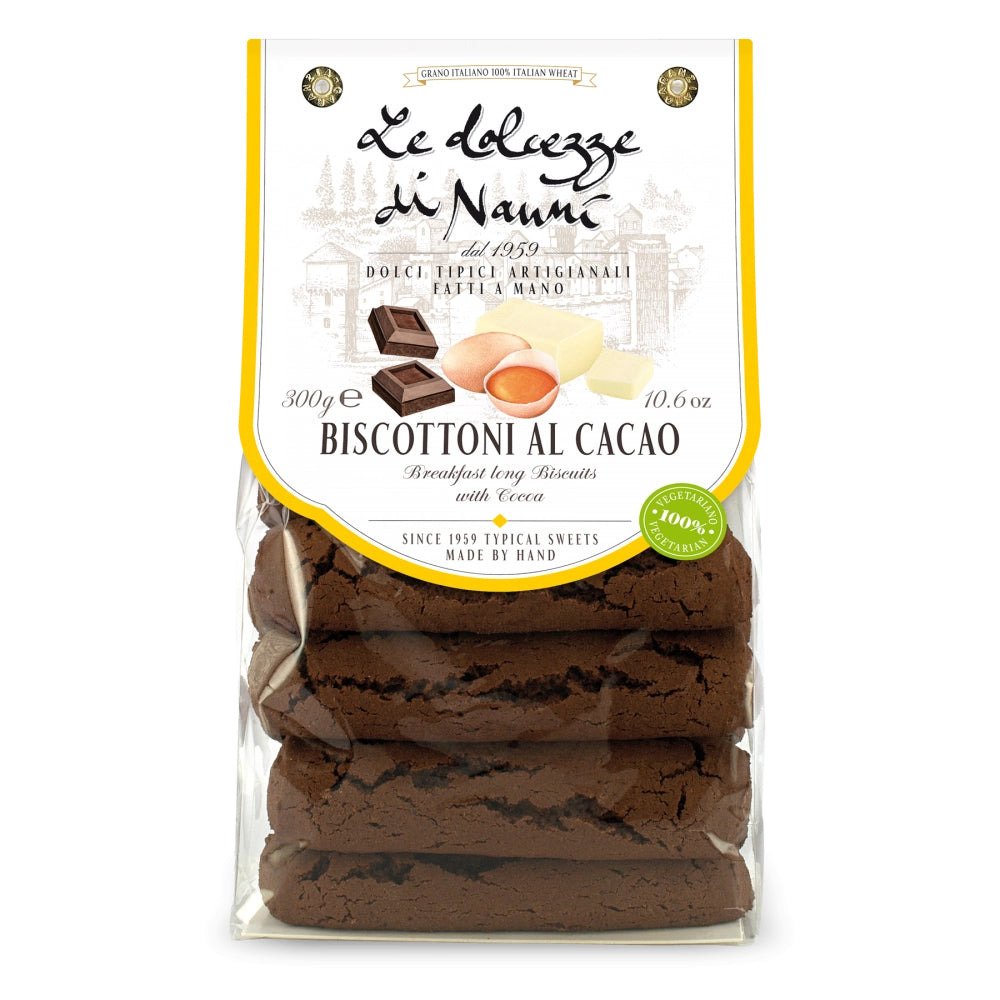 Cocoa Biscotti,  Le Dolcezze Di Nanni, 10.6 oz