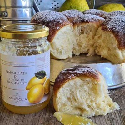 Lemon Marmalade Organic, Agrisicilia, 12.7 oz