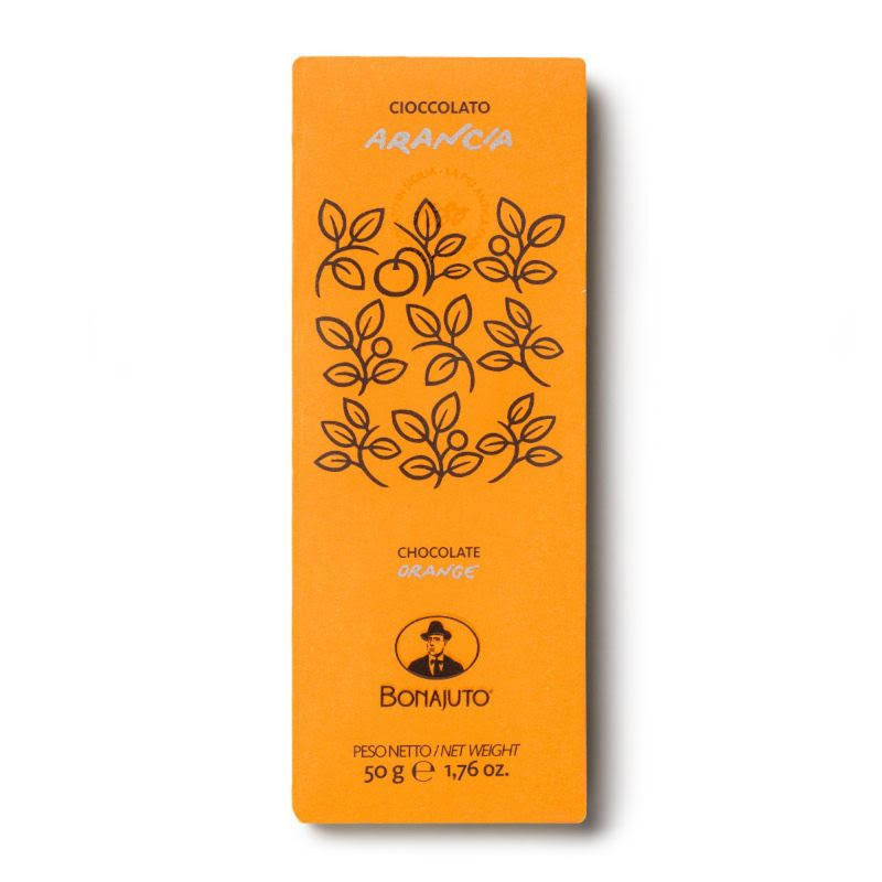Dark Chocolate with Sicilian Orange Peel, Bonajuto, 1.76 oz