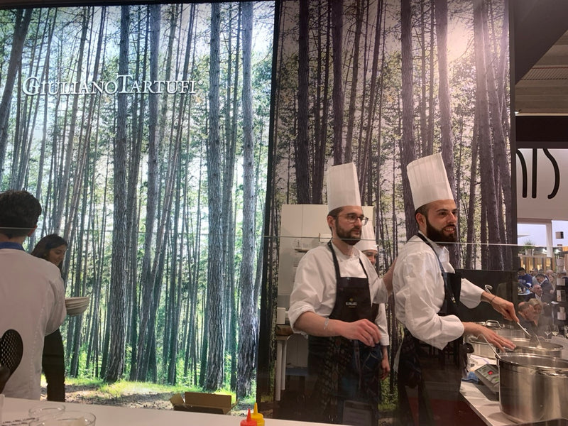 Truffle cooking at Giuliano Tartufi, May 2022