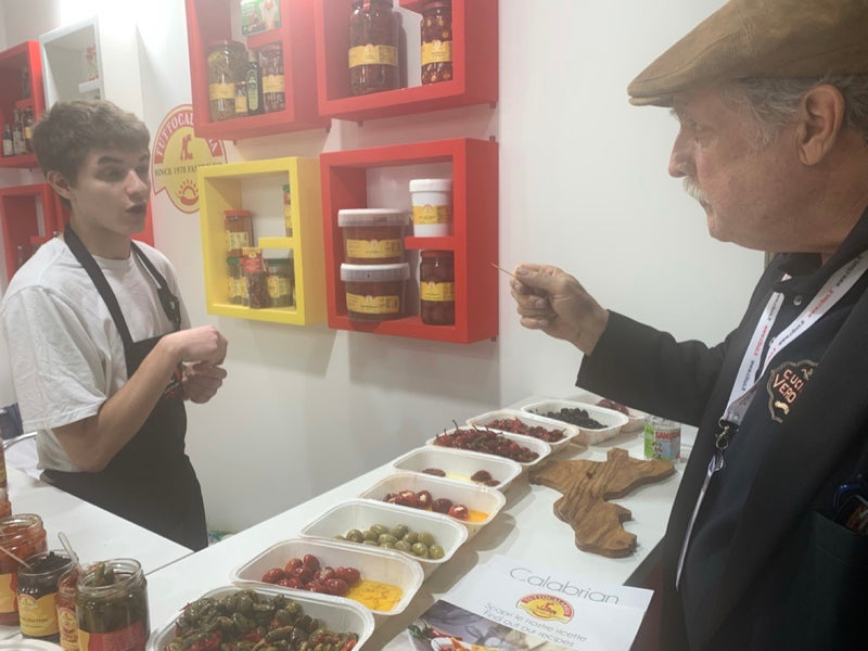 Tasting at Tuttocalabria, May 2022