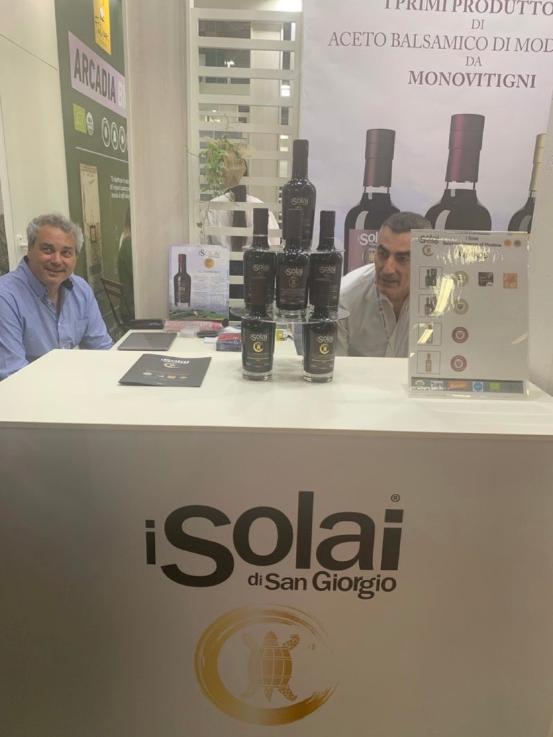 At the iSolai balsamic stand, May 2022