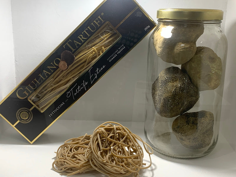 Giuliano Tartufi truffle pasta, May 2022