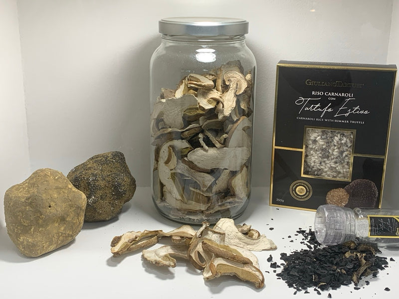 Giuliano Tartufi: porcini and truffles, May 2022
