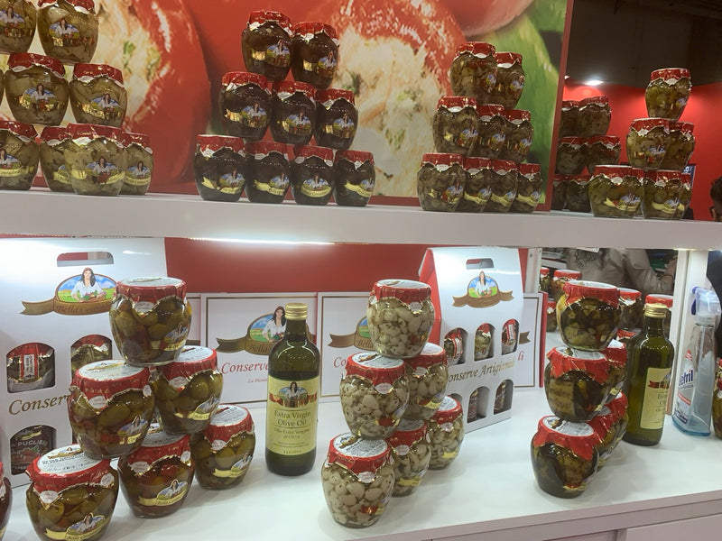 Antipasti and olive oil, May 2022