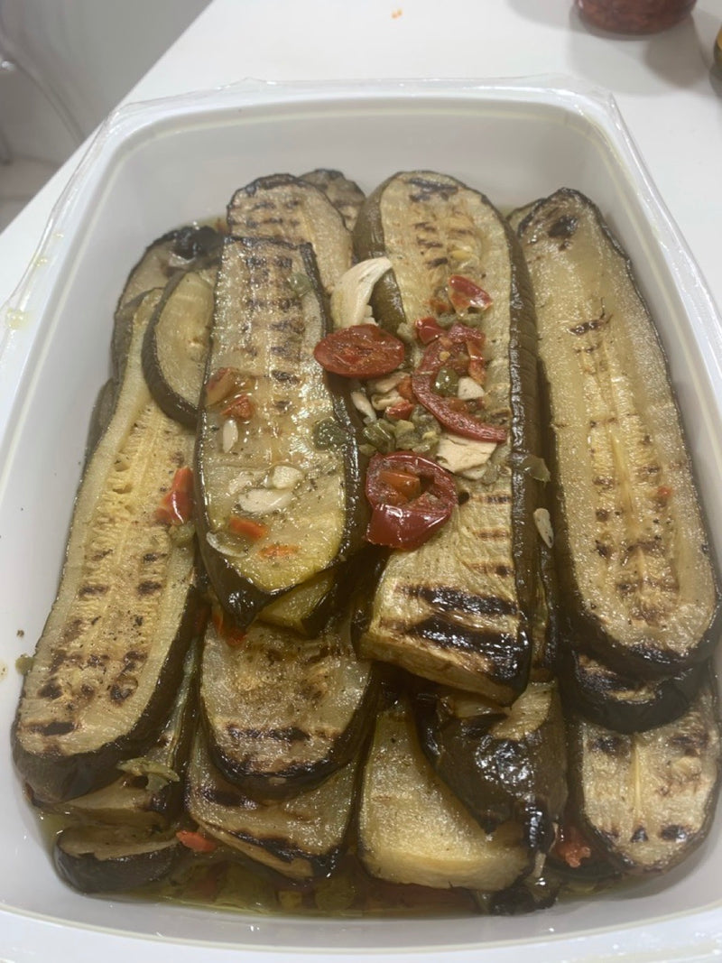 Tuttocalabria grilled eggplant, May 2022