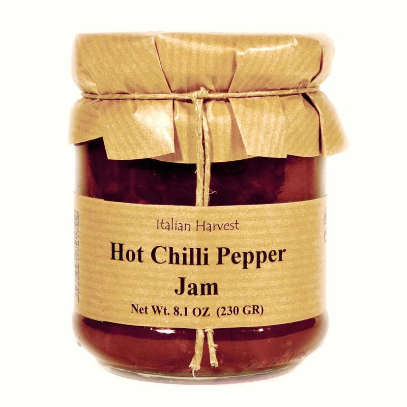 Calabrian Hot Chili Pepper Jam by Sarubbi, 8.1 oz,