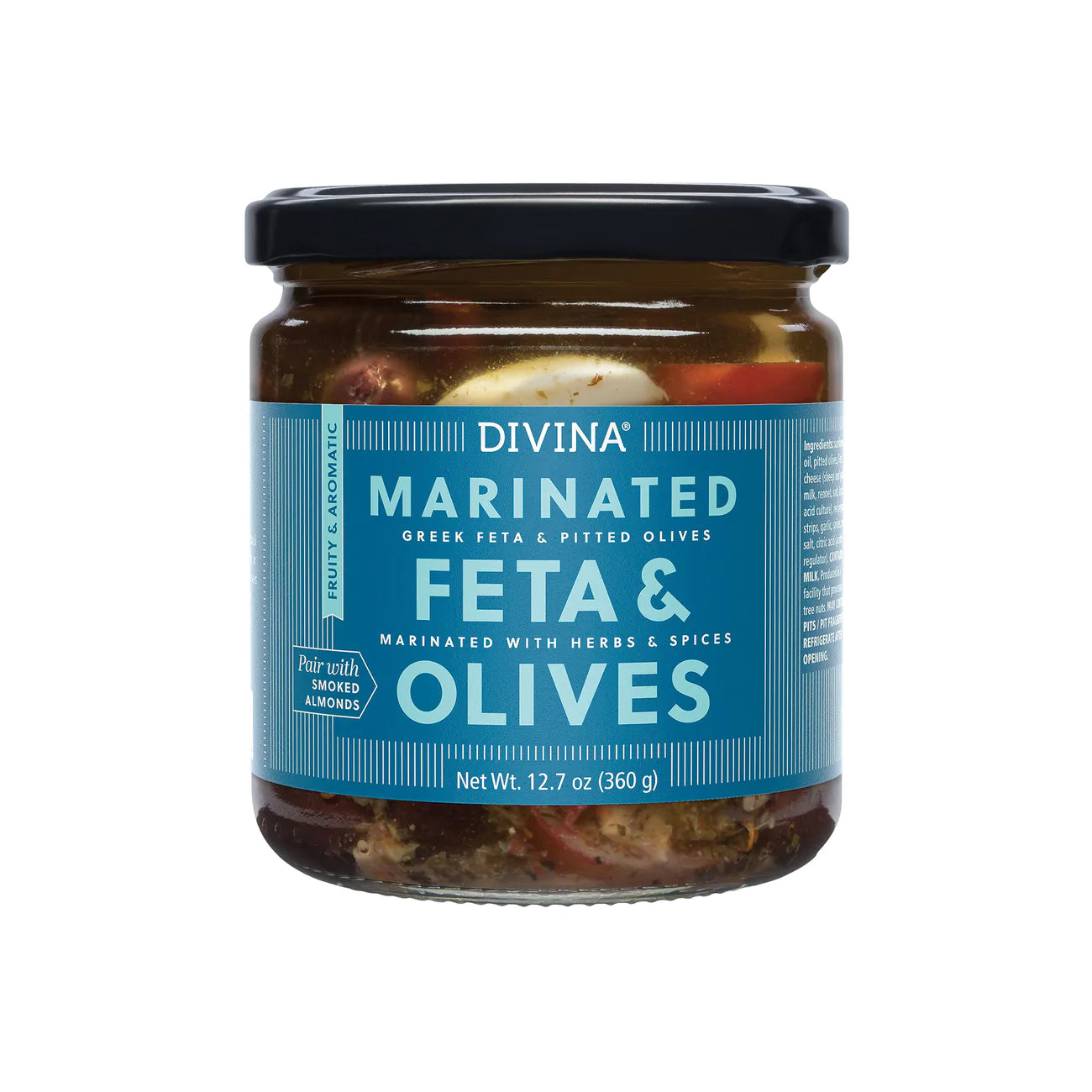 Marinated Feta and Olives, Divina, 12.7 oz