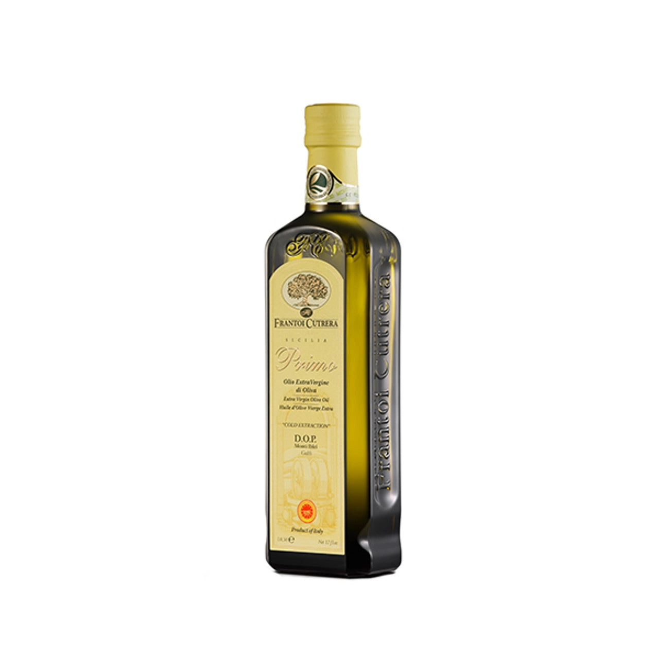 Frantoi Cutrera Primo, DOP, Monti Iblei, Organic Extra Virgin Olive Oil 16.9 oz