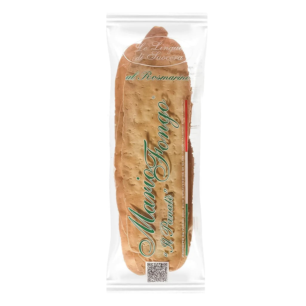 Mario Fongo "Mother-In-Law's-Tongue" Rosemary Flatbread 7 oz