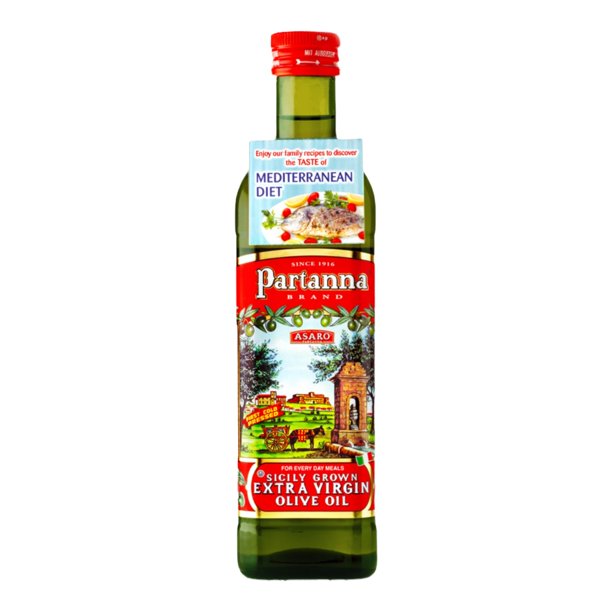 Partanna Organic Sicilian Olive Oil, 750 ml
