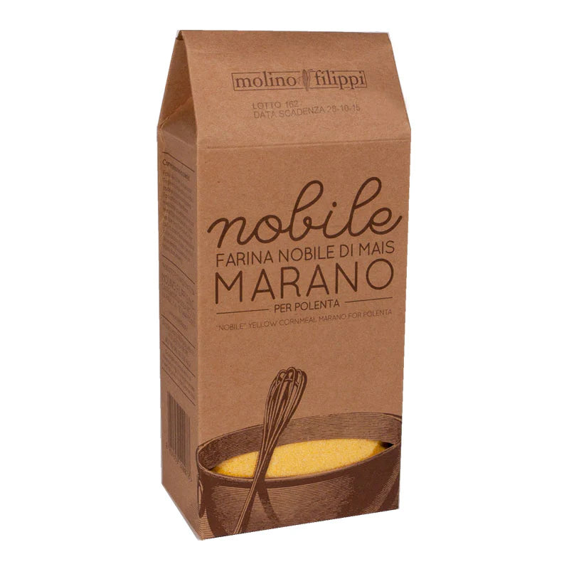 Polenta Nobile Marano (Heirloom Corn): Veneto by Molino Filippi, 1.1 lbs
