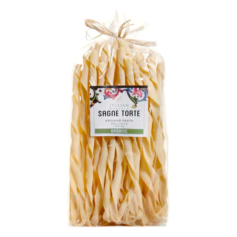 Sagne Torte, "Twisted Ribbon" Pasta,  Organic, Marella, 1.1 lb