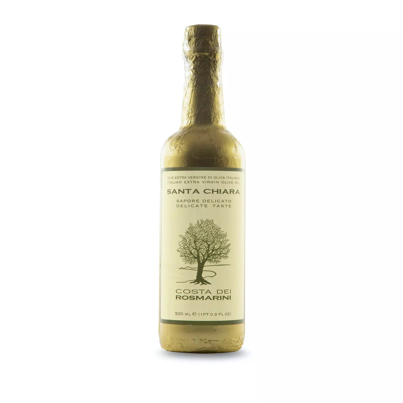 Costa dei Rosmarina Santa Chiara, 100% Ligurian Extra Virgin Olive Oil, 26 oz