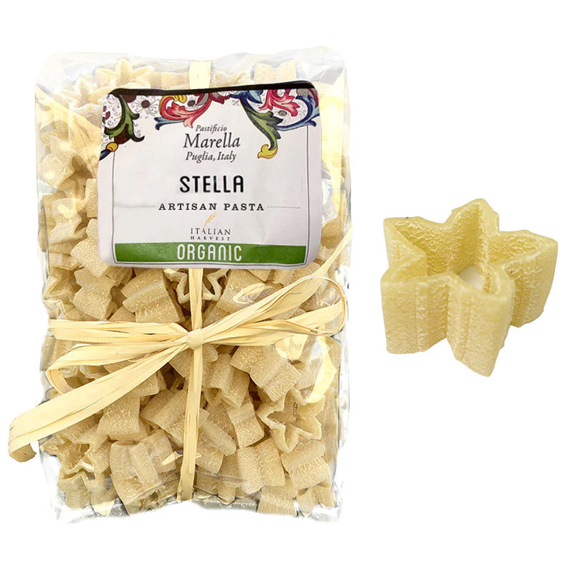 Stella, Star Shaped Pasta, Marella Organic 17.6 oz