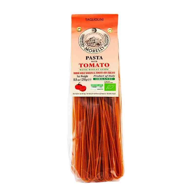 Tomato Tagliolini, Organic, Morelli, 8.8 oz