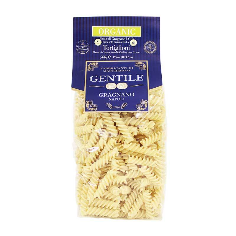 Tortiglioni, Corkscrew Pasta, Organic, Gentile, 1.1 lb