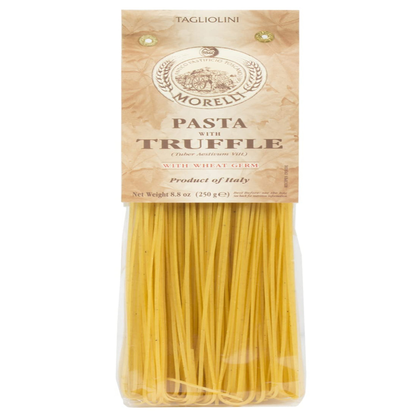 Truffle Tagliolini, Organic, Morelli, 8.8 oz